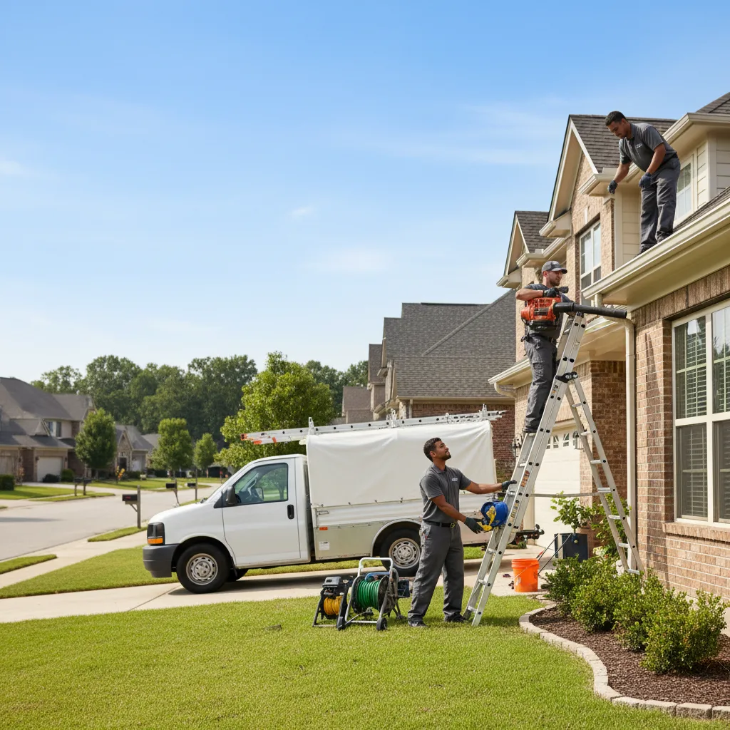 Home Gutter Service in West Brooklyn, IL near me